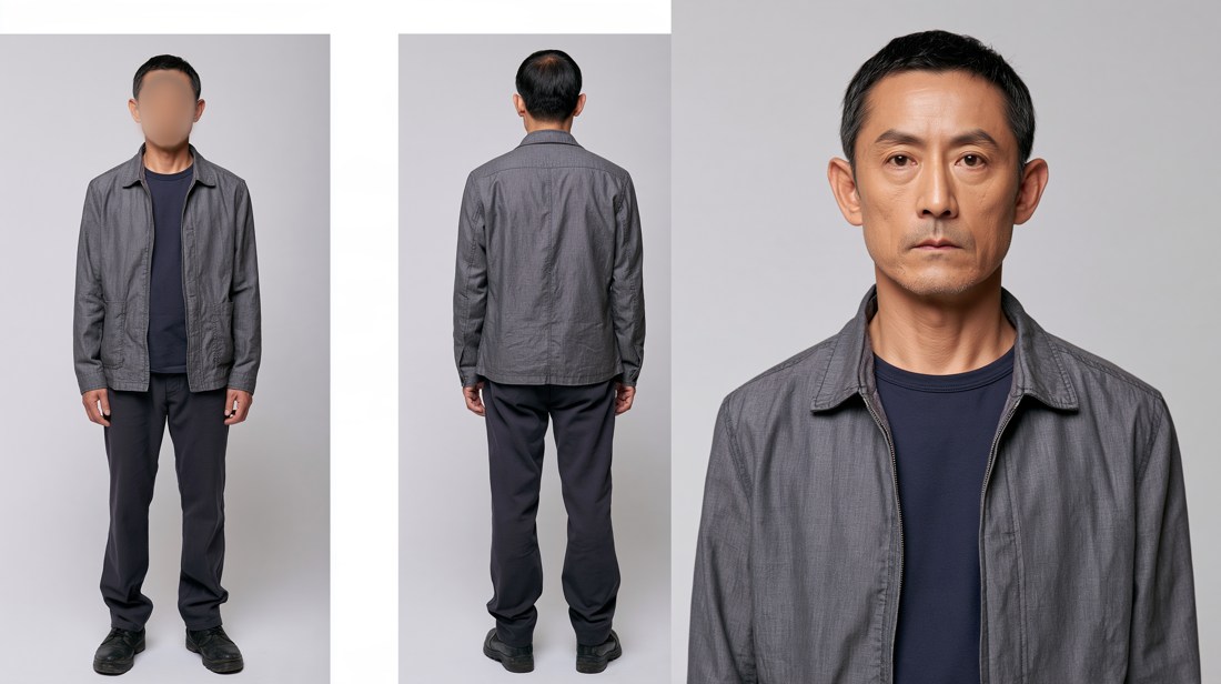 G04 · 灰外套男客