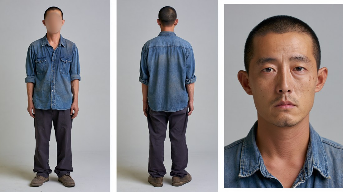 G05 · 蓝工装衬衫男客