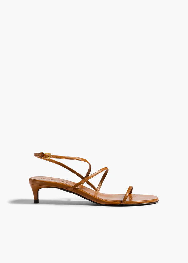 Loop Kitten Heel Sandal 35 in Cuoio